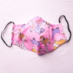 Face Mask - dog print